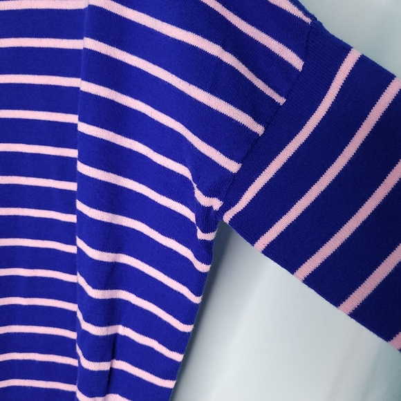 LILLY PULITZER Striped Elba Oversized Sweater SMALL - Picture 9 of 14